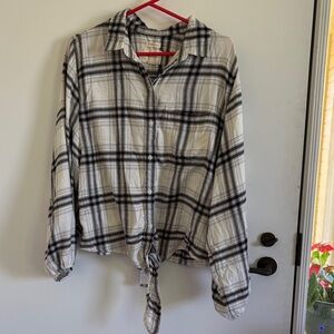 American Eagle AE flannel shirt soft cozy loungewear